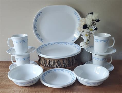 corelle morning blue